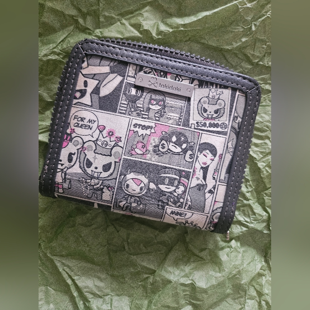 Tokidoki Gossip Robbery Print Wallet *RARE* 2nd
